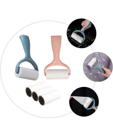 Toddmomy Lint Roller Set Pet Hair Remover for Clothes Cars & Rugs | Sticky Roller for Fuzzy Area Rugs & Cat Hair - Buy Online on SooperMarket.com