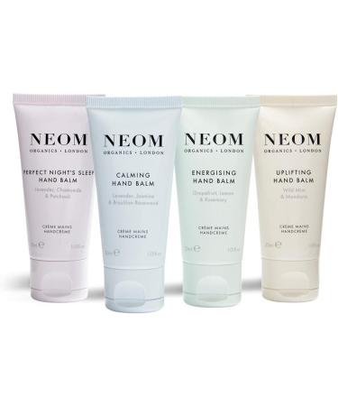 NEOM- Moments of Wellbeing in the Palm Of Your Hand Gift Set | 4x30ml Luxury Hand Creams | Mother's Day | Gift | Essential Oil - Buy Online on SooperMarket.com