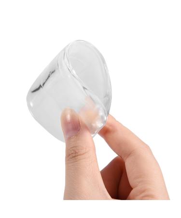 Silicone Eyelash Holder Pad - Reusable False Eyelashes Keeper & Glue Palette (Transparent) for Eyelash Extensions - Buy Online on SooperMarket.com