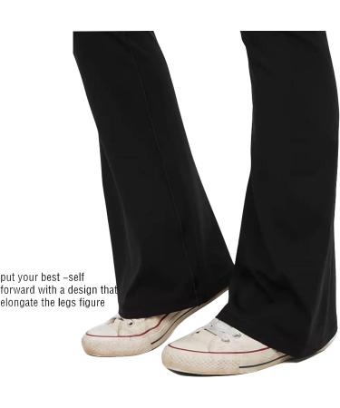 Womens High Waisted Bootcut Yoga Pants - Flare Leggings for Workout and Lounge (Brown, Small) - Buy Online on SooperMarket.com