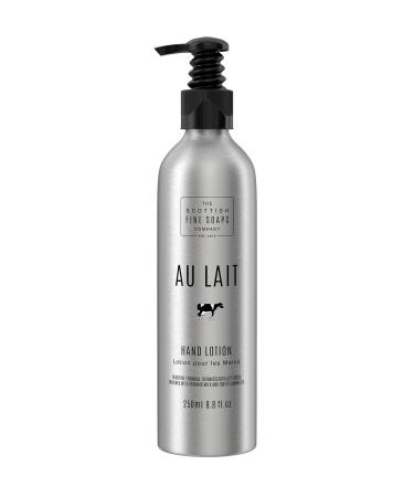 Scottish Fine Soaps - Au Lait Hand Lotion - Enriched With Shea Butter Sweet Almond Oil and Aloe Vera - Rich Creamy Texture - Delicate Scent - Sensitive Formula - 250ml