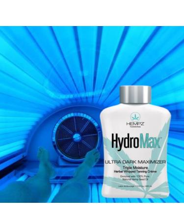 Hempz Hydro Max Ultra Dark Maximizer Indoor Tanning Salon Lotion 13.5 Fl Oz | Buy Online Now - Buy Online on SooperMarket.com