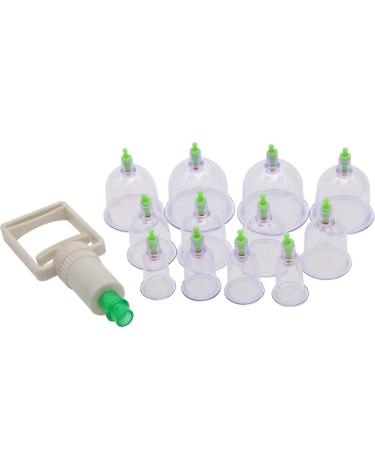 Cupping Set Extra-Thick Cupping Cup Chinese Acupoint Therapy Set Health Care for Home 1 Set