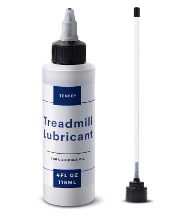 4 Ounces Treadmill Lubricant, 100% Silicone Treadmill Belt Lubricant (Non-Toxic and Odorless), Treadmill Oil Belt Lubricant with an Easy-to-Apply Applicator Tube, Suitable for Most Treadmill Brands