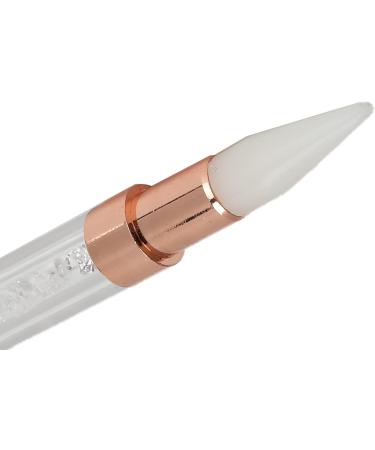 Wax Tip Dotting Pen Manicure Dotting Pen Wax Tip for Different Sizes Types Rhinestone(white) - Buy Online on SooperMarket.com