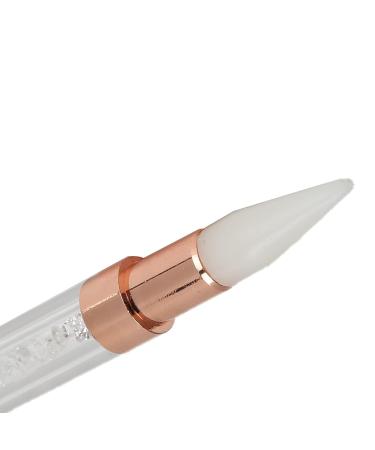 Double-Sided Dotting Pen for Nail Art - Rhinestone Picker & DIY Decoration Tool (White) - Buy Online on SooperMarket.com