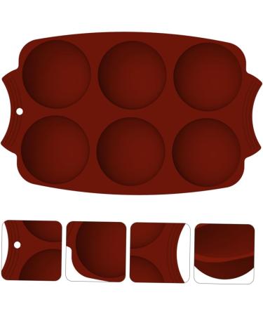 IMIKEYA 1pc Silicone Cake Mold Silicone Cupcake Round Baking Pan Cheesecake Pan Cheesecake Cupcakes Silicone Chocolate Mold Hot Chocolate Mould Household Food Grade Silicone Baking Tools - Buy Online on SooperMarket.com