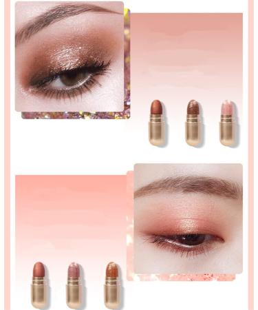 Lovelycat Eyeshadow sticks 12 Colors Eyeshadow Stick Makeup Glitter Eyeshadow Eyeshadow Pencils Long Lasting Eye Shadow High Pigmented Shiny Eyeshadow Pencil Waterproof Classy Eye Shadow Sticks Sets - Buy Online on SooperMarket.com