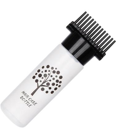 Folpus Squeeze Bottle Hair Dye Bottle Brush Hair Oil Roots Comb Bottle Black - Buy Online on SooperMarket.com