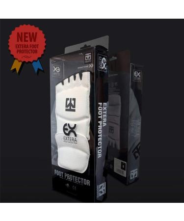 MOOTO Korea Taekwondo S2 Extera Foot Protector Guard - KTA Approved for MMA, Kickboxing, Karate - XS Size - Buy Online on SooperMarket.com