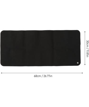 Large Black Grounding Mat for Pain Relief & Improved Sleep - Durable Anti-Static Design for Older Feet - Buy Online on SooperMarket.com