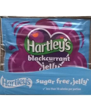 Hartleys Sugar Free Jelly Blackcurrant 12 x 23gm