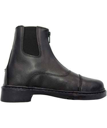 TuffRider Children's Black Front Zip Paddock Boot - Size 3 - Buy Online on SooperMarket.com