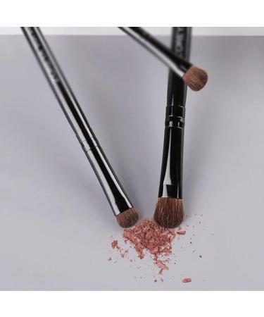 DFHBFG Makeup Tools - 6 Small Sets Black Wood Handle Eye Shadow Brushes | High-Quality Makeup Brushes for Flawless Looks - International Shipping Available - Buy Online on SooperMarket.com