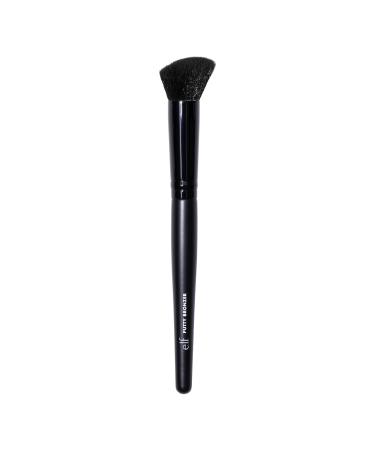 e.l.f. Putty Bronzer Brush, Angled Makeup Brush For Contour & Highlight, Made For The e.l.f. Putty Bronzer, Flawless Sanitary Application