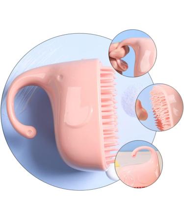 Pink Baby Bath Massager Washer | Portable Infant Shampoo Scrubber | KOMBIUDA - Buy Online on SooperMarket.com