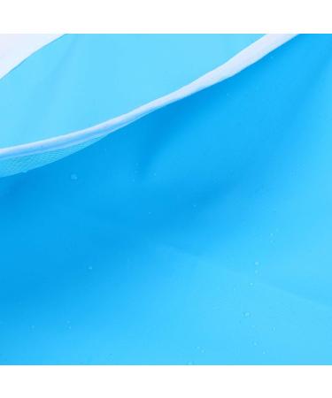 Portable Bib Adult Bib for the Elderly Patient Adult People Who Cannot Take Care of Themselves 18*14*2cm Sky Blue 45*65cm - Buy Online on SooperMarket.com