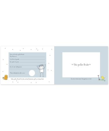 Unique Gift for Big Brother: Eco-Friendly Little Brother + Big Brother Book | Memory Album for Siblings - Buy Online on SooperMarket.com