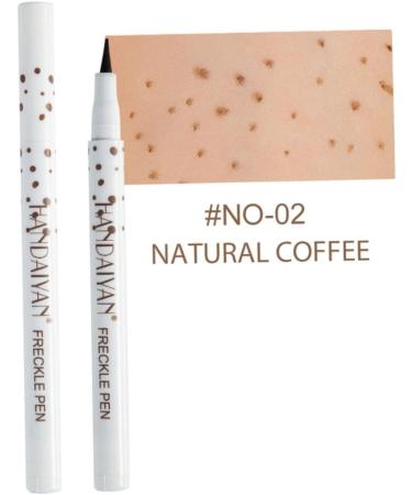 Freckle Makeup Pen Make-Up Fake Freckles Spotting Pen Dot Spot Pen with Longlasting Waterproof Function Natural Coffee - Buy Online on SooperMarket.com