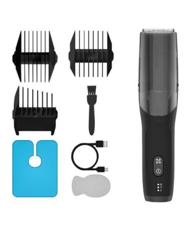 TPPIG Rechargeable Electric Hair Clipper IPX7 Universal Thinning Smart Baby Hair Shaver for Men Women Shaver - Black