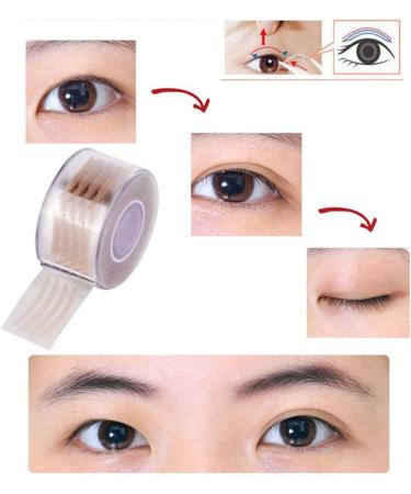 Gatuida 600pcs Round Stickers Eyelid Correcting Strips for Heavy Hooded Tape Roll Accessories Miss Eyelash - Buy Online on SooperMarket.com