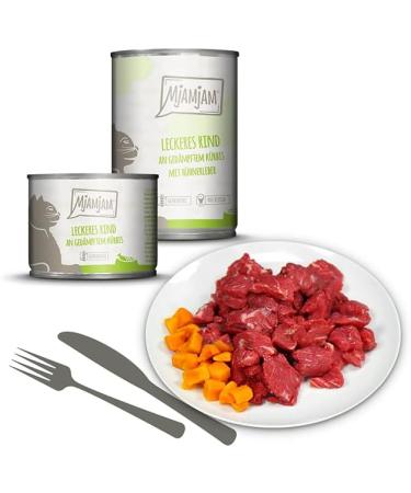 Mjamjam Premium Wet Cat Food Trial Package - Grain-Free 6-Pack (6 x 400g) - Extra Meat Single Mix - Buy Online on SooperMarket.com