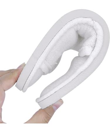 Jomix Unisex Washable Terry Slippers - 2 Pair Set for Guests | Soft Bathing Shoes for Travel & Hotel | Rust Chicks 36/37 EU - X-Schmal - White - Buy Online on SooperMarket.com