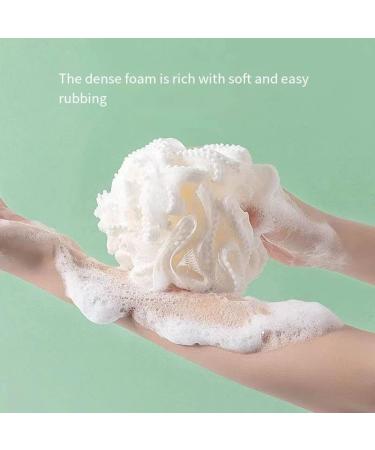 Buy Set of 2 White Mesh Bath Sponges - Soft Durable & Fast Shipping Worldwide - Buy Online on SooperMarket.com