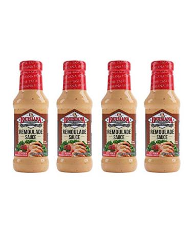 Louisiana Fish Fry, Remoulade Sauce, 10.5 oz (Pack of 4) Remoulade Sauce 10.5 Ounce (Pack of 4)