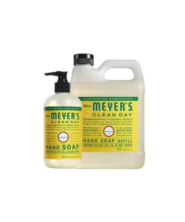Mrs. Meyer's Hand Soap Variety  1 Honey Suckle Refill  1 Honey Suckle Hand Soap  1 CT Honeysuckle
