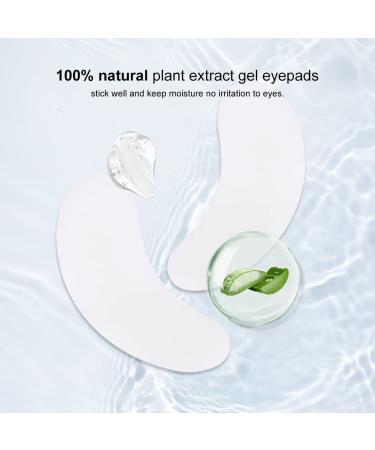Lunamoon Eye Pads for Eyelash Extensions | 50 Pairs Black Gel Patches - Ideal for Lifting Coloring & Care - Buy Online on SooperMarket.com