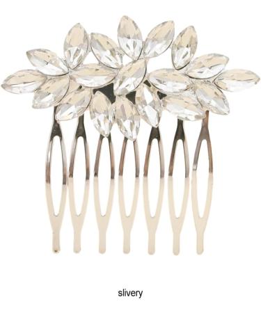 BEALIFE Delicated Gifts For Brides Elegant Wedding Hair Combs Sturdy And Durable Alloy Bride Wedding Hair Comb Made With Alloy - Buy Online on SooperMarket.com