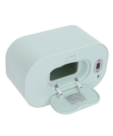 Wipe Warmer Dispenser Rechargeable Wipe Warmer Temperature Adjustment for Home Office Outdoor (Green)