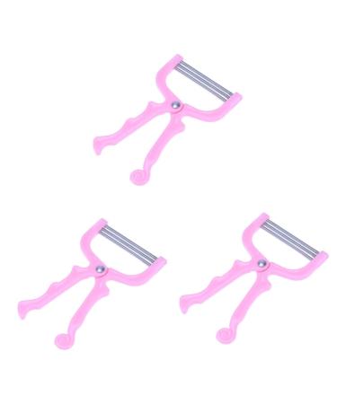 Angoily 3st Facial Pilier female face hair removal Epilator For the face facial hair cutters of a thread hair-epilator Face hair remover winking hair removal pen ROSAX3STK MediumX3PCs