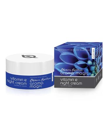 Aroma Magic Vitamin E Night Face Cream - Anti Aging Moisturizer for Healthy Radiant Glow | 1.76 Oz (50g - Buy Online on SooperMarket.com