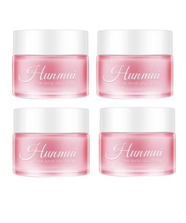 2022 New Magical Perfecting Base Face Primer Under Foundation Hunmui Hunmui Pore Base Gel Cream Invisible Pores Face Primer Makeup Matte Base (4pcs)