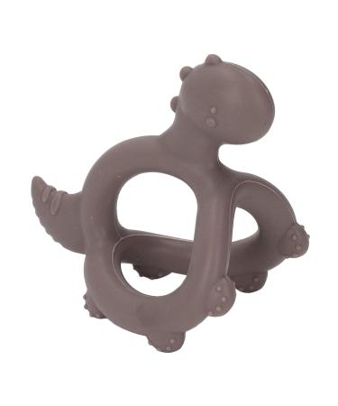 Baby Toddler Teethers Silicone Dinosaur Shape Teething Chew Toy for Newborn (Light Gray) - Buy Online on SooperMarket.com