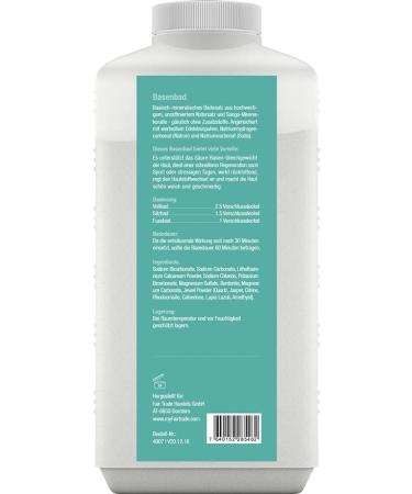 Effective Nature Basenbad 3000g with Sango Sea Coral - Smooth Skin Regenerating After Sport Additive-Free Foot Bath or Wrap - Supports Basenkur (3kg 1 Pack) - Buy Online on SooperMarket.com