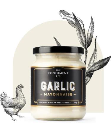 The Condiment Co Mayonnaise Pick N Mix - Choose From 6 Flavours | Chipotle Classic Garlic Hot Chilli Lemon Vegan - Lovingly Made In West Sussex - Pack of 2 x 300g - Buy Online on SooperMarket.com
