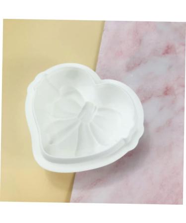 MAGICLULU 2pcs Love Mold Heart Molds Silicone Mold Mini Cake Mold Ice Cube Molds Butter Molds Breakable Heart Mold Baking Pans Silicone Candy Mold White Mousse Flower Model Silica Gel 3D - Buy Online on SooperMarket.com
