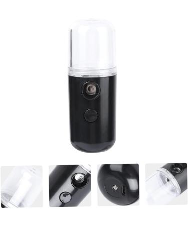 Gogogmee 1pc Portable Humidifier Air Mister for Essential Oils Diffuser for Hand Facial Mister Black Plastic - Buy Online on SooperMarket.com