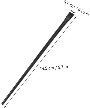 Healeved 36 Pcs Eyeliner Brush Eye Shadow Brush Eye Brushes for Eyeshadow Flat Concealer Brush Black  - Buy Online on SooperMarket.com