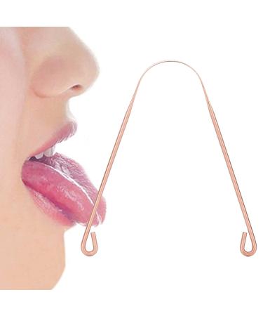 Ankroyu Pure Copper Tongue Scraper | Ultimate Oral Hygiene & Bad Breath Removal - Buy Online on SooperMarket.com