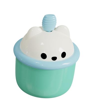 Gogogmee Facial Foamer Face Cleaning Foam Makers Small Foams Maker Cup for Washing Face Facial Foams Maker Cup Foams Cup for Face Face Wash Foam Maker Foam Bottle 6.80X6.50X6.50CM Green