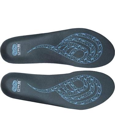 Orthotic Insoles Arch Support for Plantar Fasciitis | Women Men Insert | ORTHO ACTIVE Series Grey X-Small 3-4.5 - Buy Online on SooperMarket.com