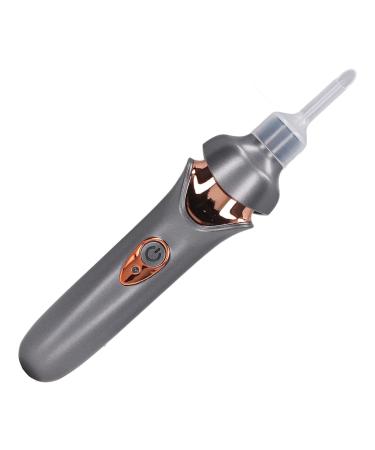 Portable Electric Ear Cleaner | Rechargeable & Low Noise | LED Light Ear Wax Remover - Safe for Daily Care (Black) - Buy Online on SooperMarket.com