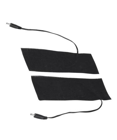 USB Carbon Fiber Heating Element Pillows - Washable Foldable Foot Warmers | 5V Electric Heating 19.6 x 6 cm Black - Buy Online on SooperMarket.com