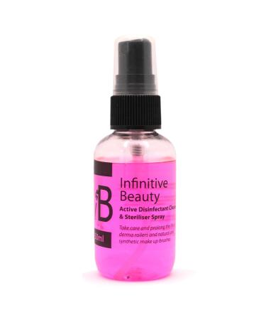 Make Up Cosmetic Brush Cleaner Removes Make Up From Brushes- Take Care & Prolong The Life Of Natural & Synthetic Brushes- Easy Spray On Use- 50ml