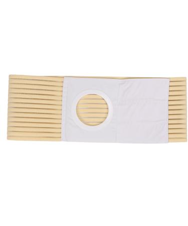 Ostomy Abdominal Belt Adjustable Ostomy Hernia Support Belt Elastic Hernia Stoma Support Belt for Colostomy Patients Ostomy Support Band for Men and Women (L)