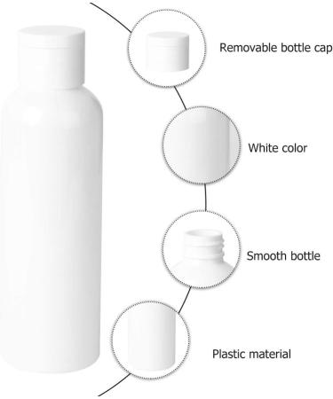 Beaupretty Pump Bottle Dispenser Empty Shampoo Bottles Refillable 200ml Leakproof Travel Bottles Cosmetic Containers for Liquids Cream 5pcs Travel Shampoo - Buy Online on SooperMarket.com